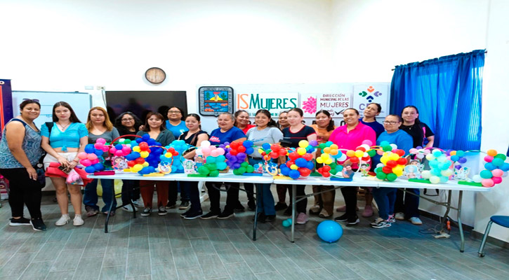 Concluyeron trabajos del taller “Manos a la Obra” para mujeres en Comondú