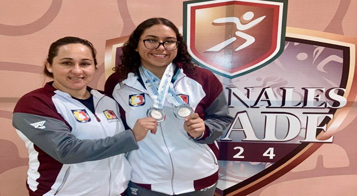 Preparan pesistas Jimena Cifuentes y Pedro Jaras su participación en Panamericano en Ecuador