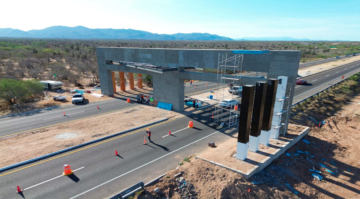 Lleva un 80% de avance el proyecto Puerta de La Paz