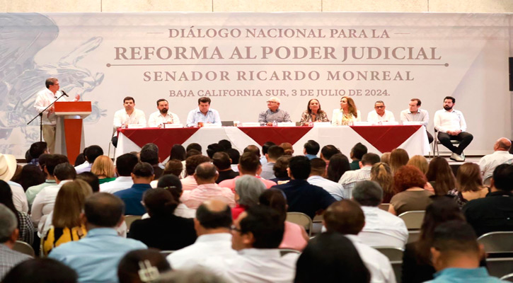 “La reforma busca que el Poder Judicial recobre su prestigio y confianza en la ciudadanía”: senador Monreal “La reforma busca que el Poder Judicial recobre su prestigio y confianza en la ciudadanía”: senador Monreal