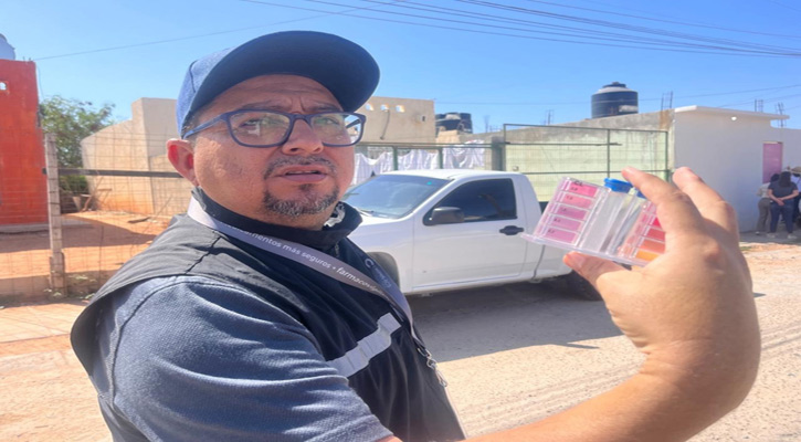 Visitan brigadas de saneamiento varias colonias de CSL para prevenir contagio de hepatitis