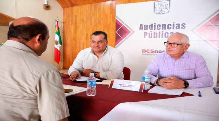 Realizó el gobierno de BCS la tercera sesión de audiencias públicas Realizó el gobierno de BCS la tercera sesión de audiencias públicas