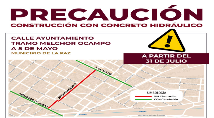 Ejercerá el gobierno de BCS más de 61 mdp en 3 nuevas pavimentaciones en La Paz Ejercerá el gobierno de BCS más de 61 mdp en 3 nuevas pavimentaciones en La Paz