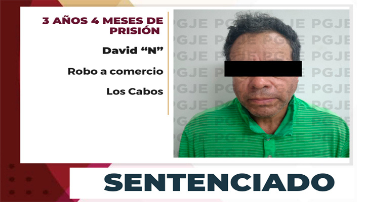 Pasará más de 3 años en prisión por robo en negocio en CSL Pasará más de 3 años en prisión por robo en negocio en CSL