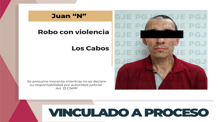 Vinculado a proceso imputado por robo en CSL y quedó en prisión