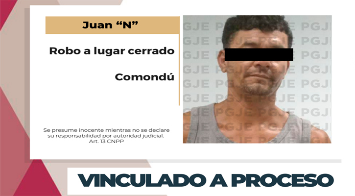 Vinculado a proceso por robo en Ciudad Insurgentes