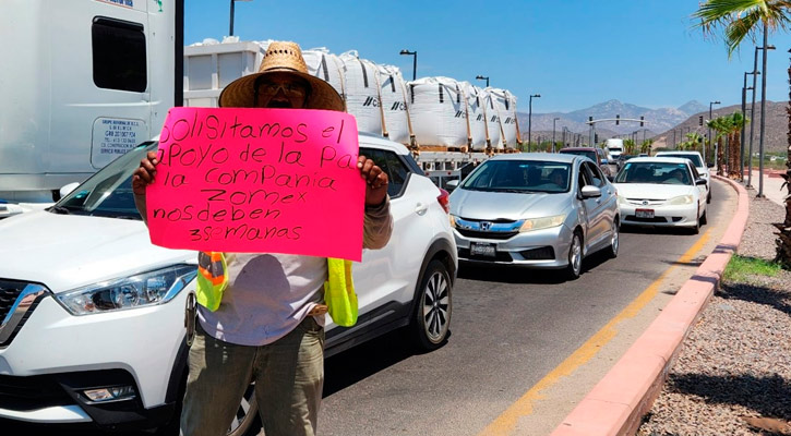 Trabajadores de El Piojillo otra vez a las calles; empresa no les paga su sueldo Trabajadores de El Piojillo otra vez a las calles; empresa no les paga su sueldo