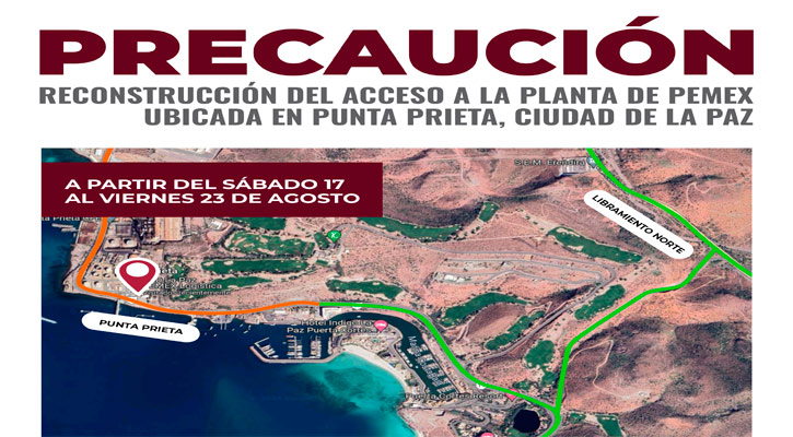 Atenderá la JEC acceso a la terminal de Pemex en La Paz
