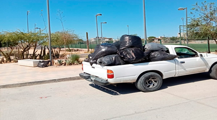 Intensifican recolección de basura en CSL