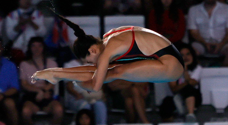 Finalizó Gaby Agúndez en el quinto lugar de la final de plataforma individual en París 2024