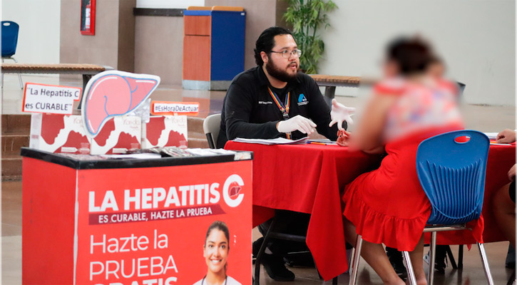 Realizaron en La Paz jornadas de pruebas rápidas para conmemorar el Día Mundial contra la Hepatitis