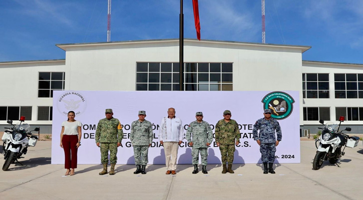 Cambio de titular de la Comisión de la Guardia Nacional en BCS