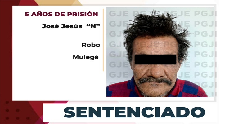 Sentenciado a 5 años de prisión por robo en Santa Rosalía