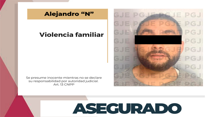 Aseguran a sujeto buscado en BC por violencia familiar