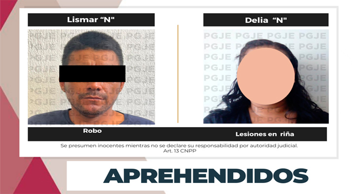 Aprehendidos por la comisión de diversos delitos en SJC y Santa Rosalía Aprehendidos por la comisión de diversos delitos en SJC y Santa Rosalía