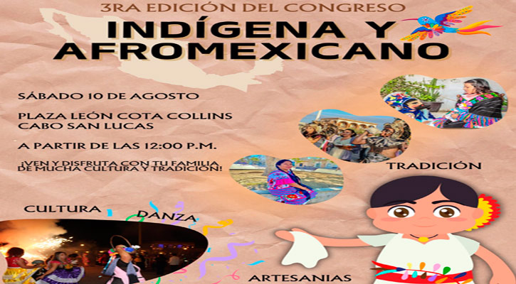 Realizarán la Tercera Edición del Congreso Indígena y Afromexicano en CSL Realizarán la Tercera Edición del Congreso Indígena y Afromexicano en CSL