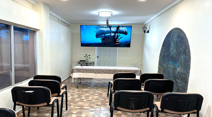 Dispone el Museo de Historia Natural de CSL de una sala audiovisual Dispone el Museo de Historia Natural de CSL de una sala audiovisual