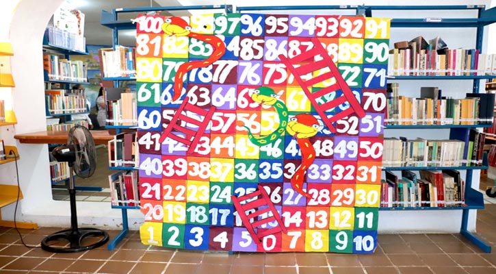 Exponen trabajos de niños que acudieron al taller de verano “Mis Vacaciones en la Biblioteca 2024” en Los Cabos