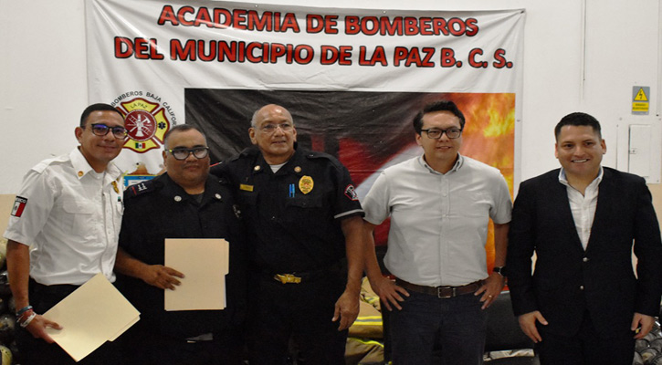 Cambios en la Comandancia del Cuerpo de Bomberos de La Paz