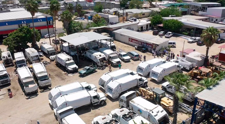 Adquirió el gobierno de Los Cabos 15 camiones para mejorar la recolección de basura