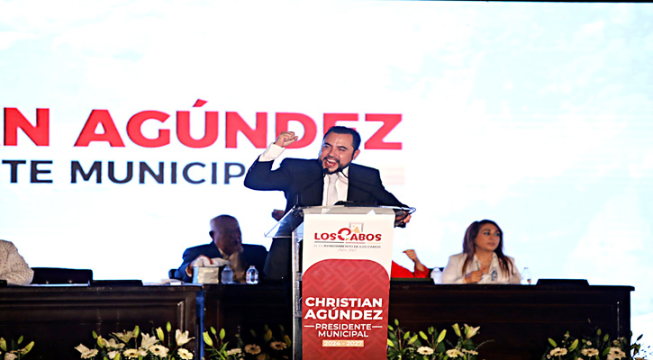 Tomó protesta Christian Agúndez como Alcalde de Los Cabos; “será un gobierno plural y comprometido con el futuro”