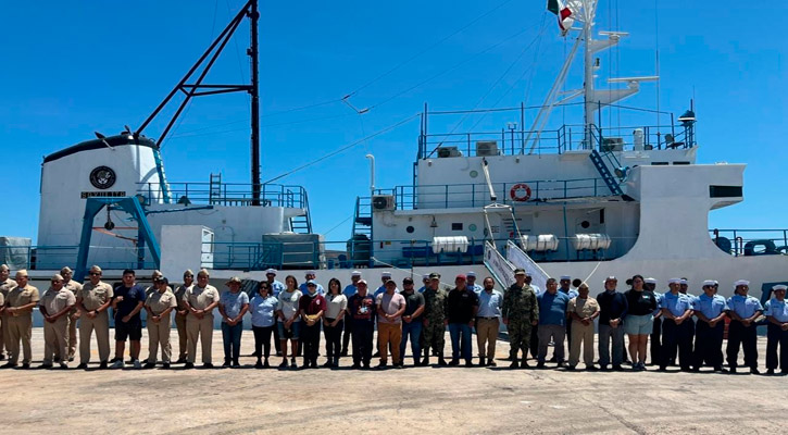 Se suma la UBCS a expedición oceanográfica en el Golfo de Ulloa para protección de la tortuga caguama