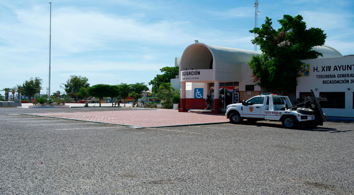 Cierran estacionamiento de la Delegación de CSL por celebraciones de las Fiestas Patrias