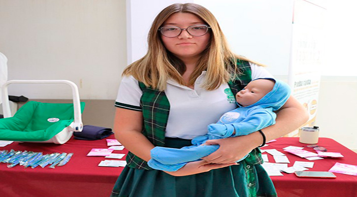 Realizan campaña para fortalecer la prevención del embarazo adolescente en BCS