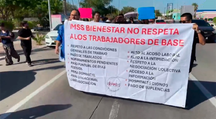 Personal de IMSS Bienestar pide materiales, instalaciones y equipos para dar buen servicio Personal de IMSS Bienestar pide materiales, instalaciones y equipos para dar buen servicio