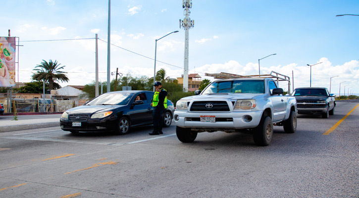 Aumenta el flujo en las vialidades y disminuyen saturación de vehículos en La Paz por el par vial en los libramientos Aumenta el flujo en las vialidades y disminuyen saturación de vehículos en La Paz por el par vial en los libramientos