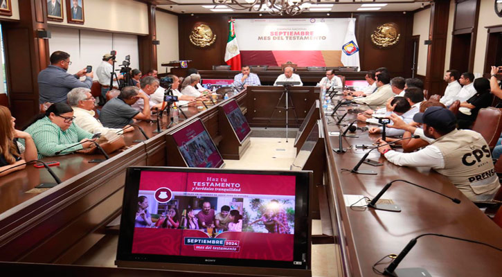 Llama el Gobernador a garantizar certeza jurídica a familias durante el mes del testamento Llama el Gobernador a garantizar certeza jurídica a familias durante el mes del testamento