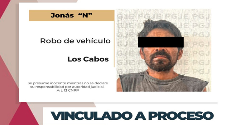 Vinculado a proceso por robo de una motocicleta en SJC