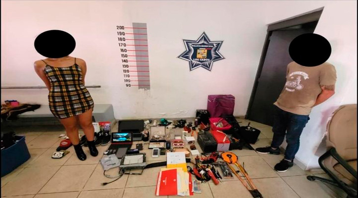 Capturan a pareja posible responsable de robo a una vivienda en SJC