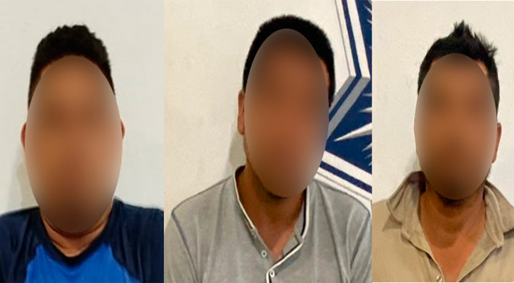 Detienen a 3 personas en posesión de armas y cartuchos en Miraflores Detienen a 3 personas en posesión de armas y cartuchos en Miraflores