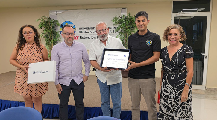 Acreditan a la UABCS Los Cabos como Centro Examinador Oficial de la Universidad de Oxford