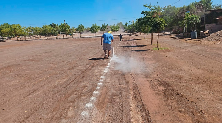Habilitan espacios deportivos en Loreto