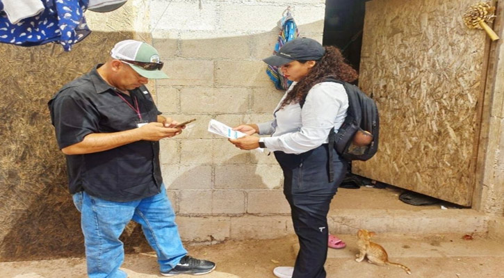 Realiza Federación y Estado censo de vivienda en Los Cabos