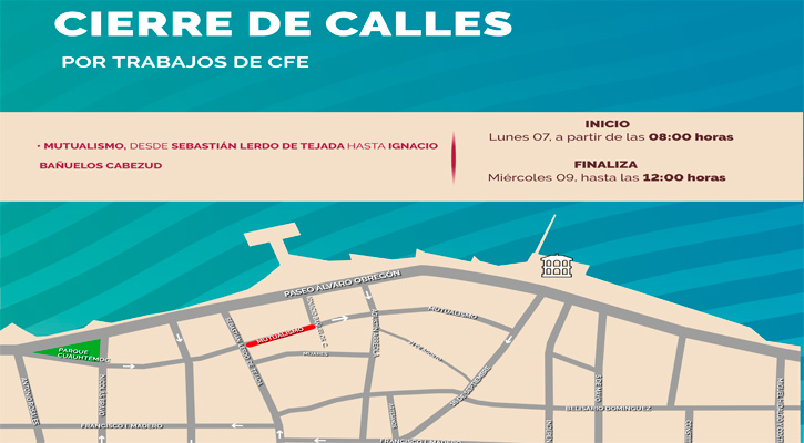 Cierre vial en Centro Histórico de La Paz durante 3 días Cierre vial en Centro Histórico de La Paz durante 3 días