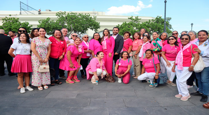 “Trabajemos todos los días contra el cáncer de mama”, dice presidenta del DIF Los Cabos, Sol Delgado