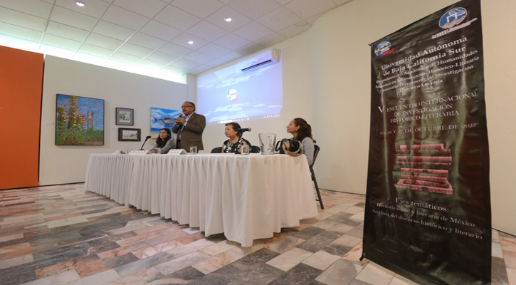 Invita la UABCS al VI Encuentro Internacional de Investigación Histórico-Literaria Invita la UABCS al VI Encuentro Internacional de Investigación Histórico-Literaria