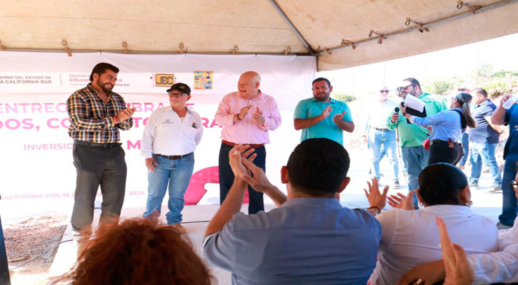 Entregó el Gobernador en Los Cabos la rehabilitación del camino a Cabo Pulmo