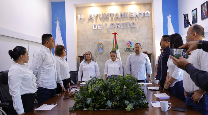 Instalaron las Comisiones Edilicias Permanentes en el Cabildo de Loreto