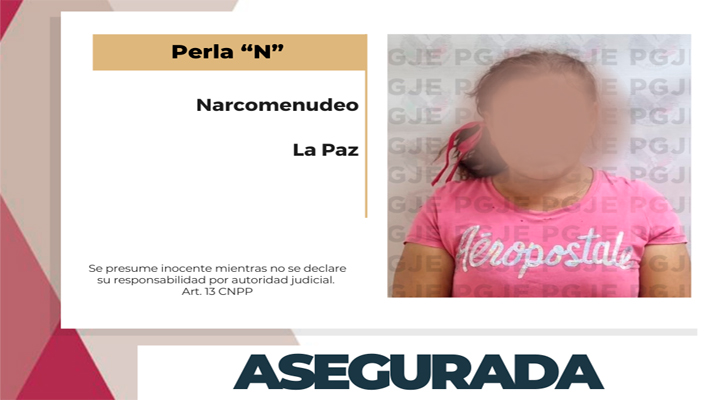 Asegurada con 3 mil dosis de metanfetamina en La Paz Asegurada con 3 mil dosis de metanfetamina en La Paz