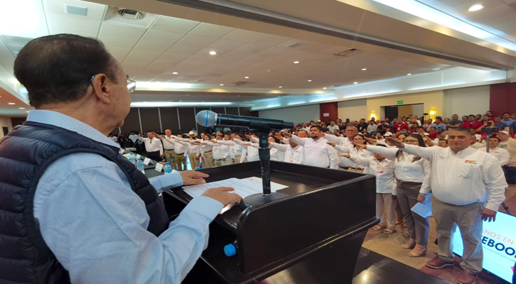 Asume Francisco Javier Vargas la dirigencia de la CROC en BCS