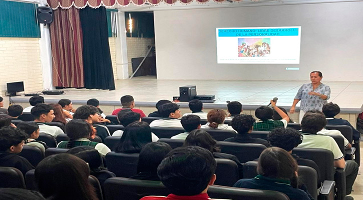 Capacitan a más de mil estudiantes de los Cobach de La Paz y Los Cabos en materia de derechos humanos