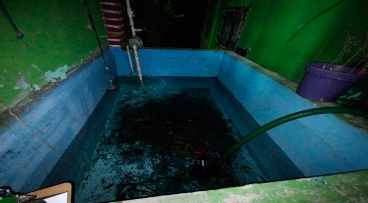 Detectan desvío de agua potable para el llenado de una pipa particular en La Paz