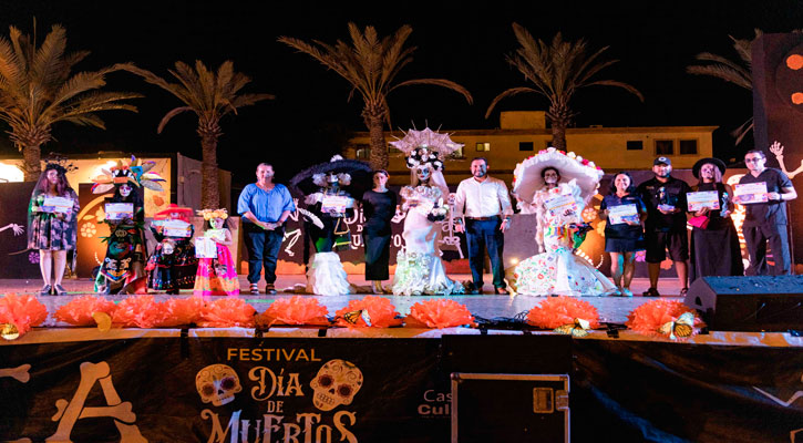 Premió el Alcalde de Los Cabos a ganadores del Festival de Día de Muertos 2024