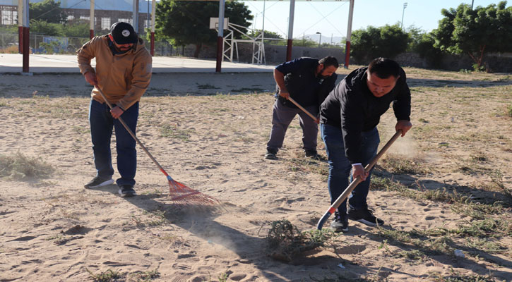 Hicieron jornada de limpieza en la escuela Secundaria Técnica 19 en CSL Hicieron jornada de limpieza en la escuela Secundaria Técnica 19 en CSL