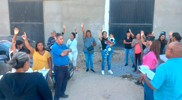 Conforman Comité de Participación Ciudadana en la Colonia Ejidal La Ballena, Primera Etapa, Sección 2 Conforman Comité de Participación Ciudadana en la Colonia Ejidal La Ballena, Primera Etapa, Sección 2