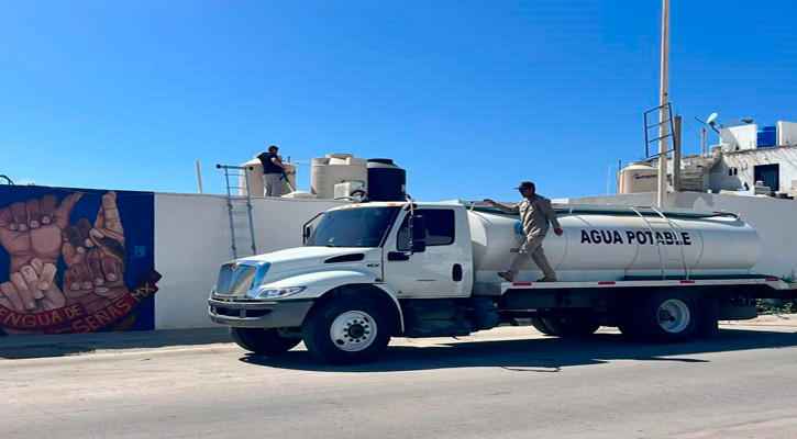 Recorrió el titular del Oomsapas de Los Cabos para evaluar el sistema de tandeo y suministro de agua en CSL